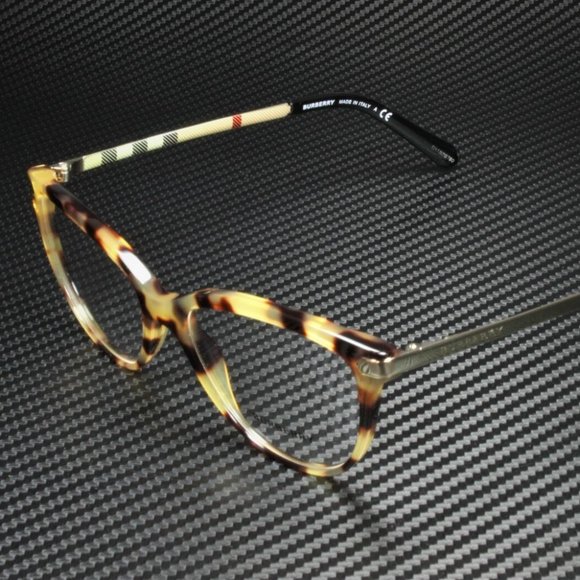 Burberry Light Havana 52mm Eyeglasses - Picture 1 of 5